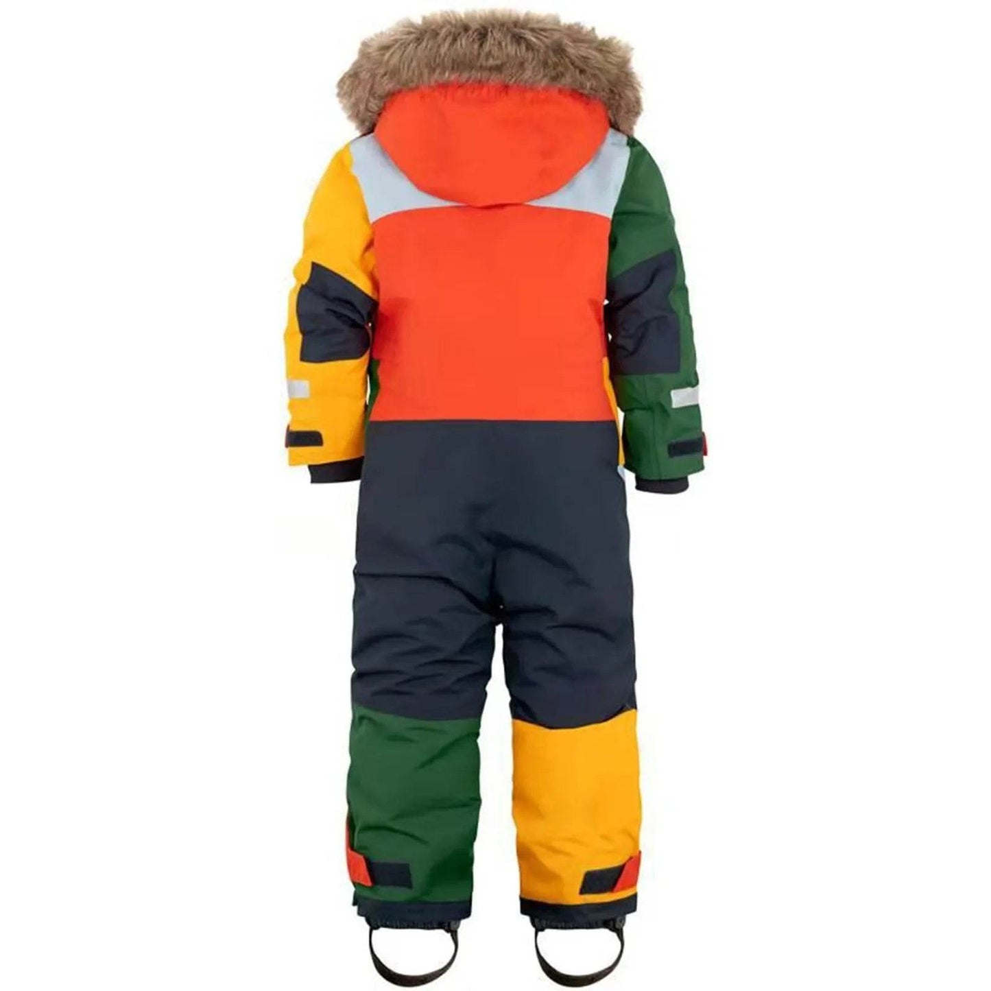 Kids Winter Ski Jumpsuit - Warm, Windproof Fleece Overall for Boys and Girls, Ideal for Snowboarding and Outdoor Play - ToylandEU
