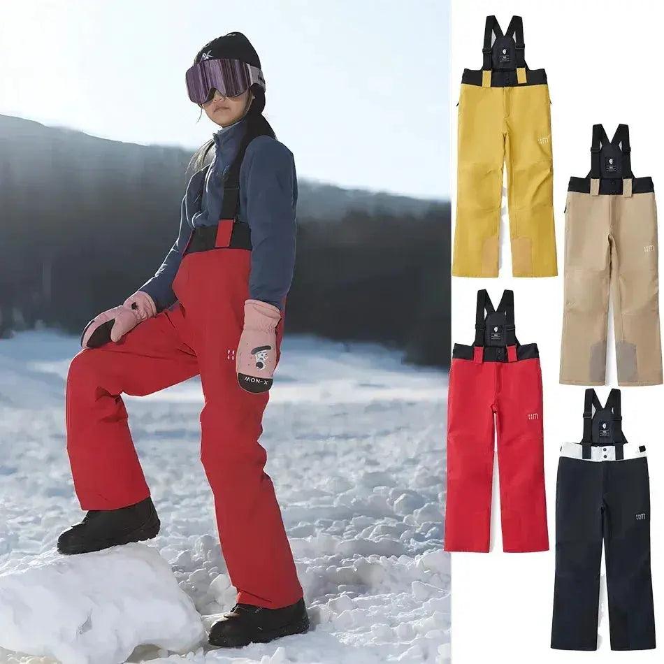  Kids Winter Ski Jumpsuit Waterproof Warm All Weather -  ToylandEU™