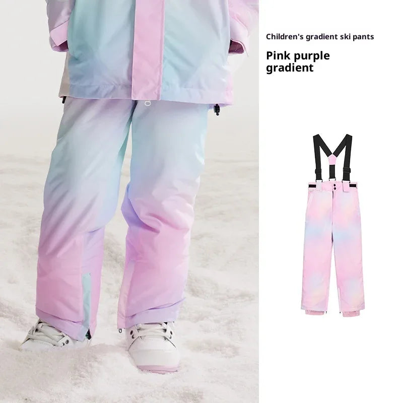 Kids Winter Ski Suit Set Warm Durable Children's Snow Gear - ToylandEU