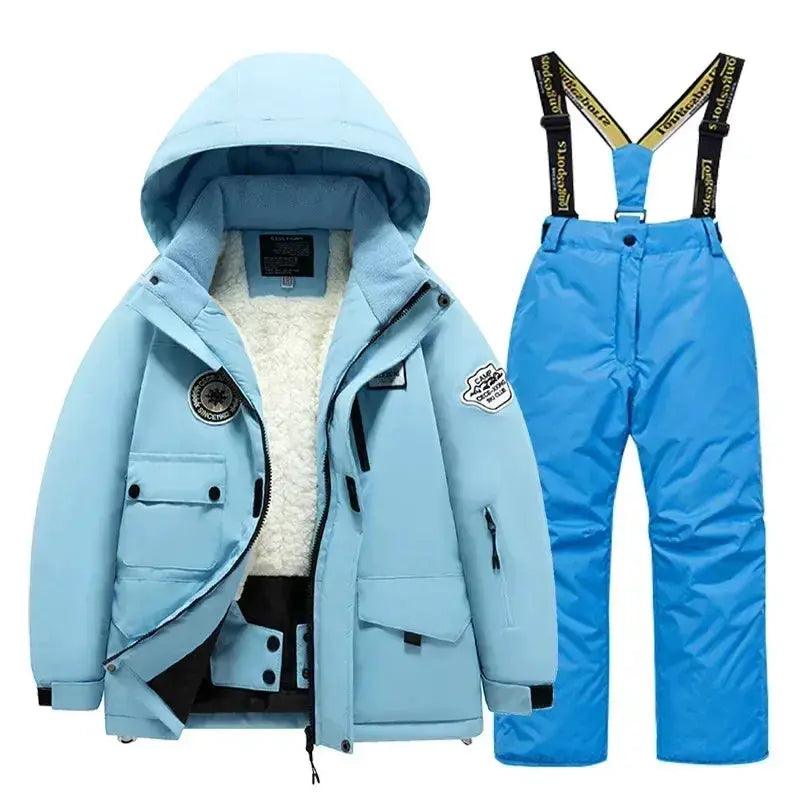  Kids Winter Ski Suit Windproof Waterproof Snow Play -  ToylandEU™