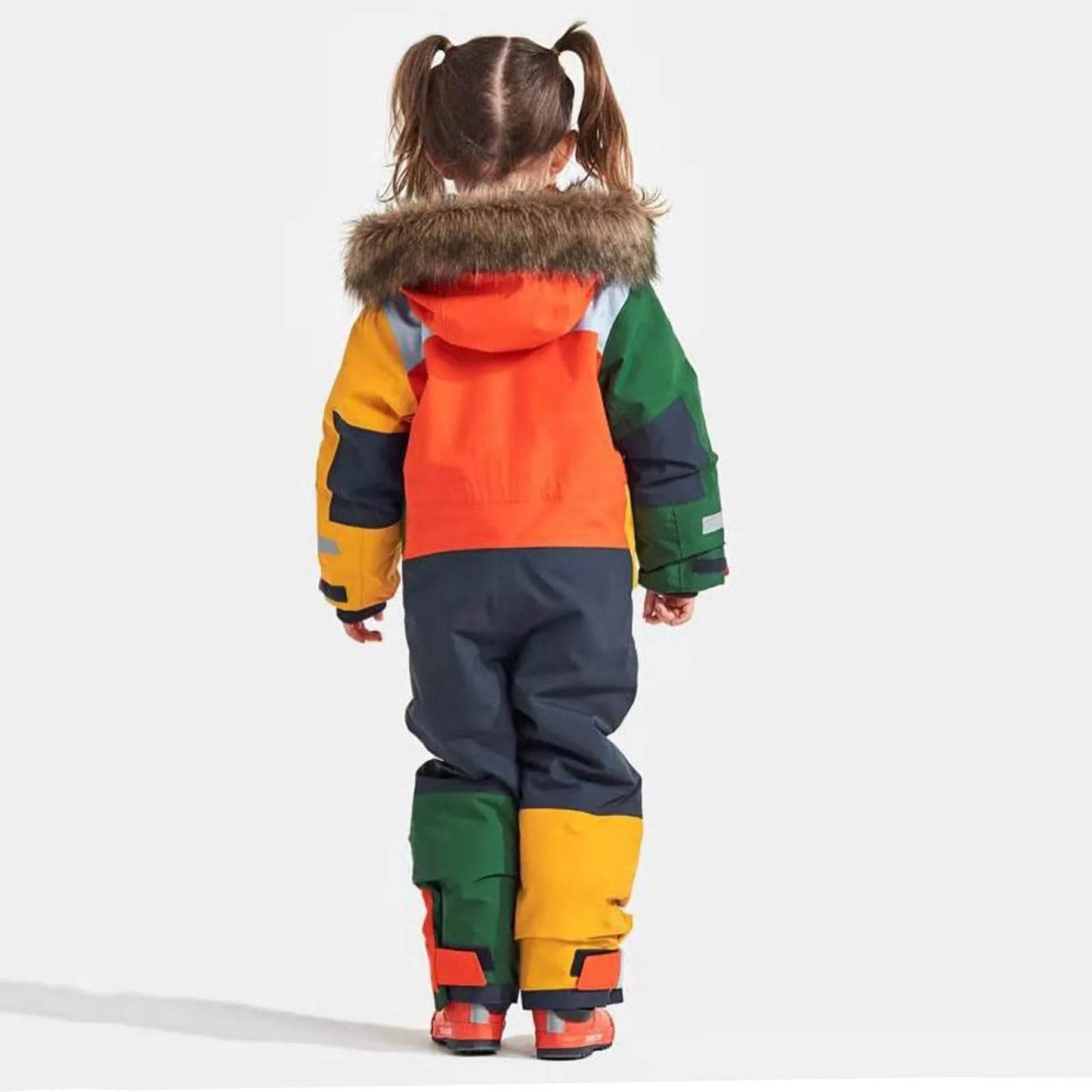 Kids' Winter Snow Suit - Warm Ski Jumpsuit for Boys and Girls with Windproof Fleece Overalls for Outdoor Adventures - ToylandEU