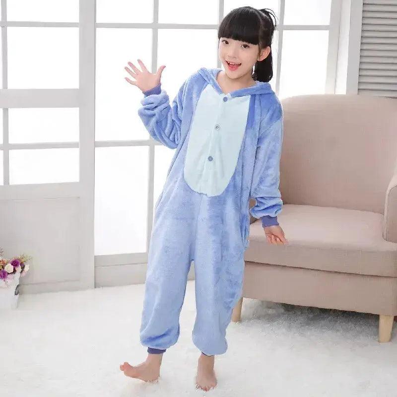  Lilo And Stitch Disney Kigurumi Pajamas For Kids Warmth -  ToylandEU™