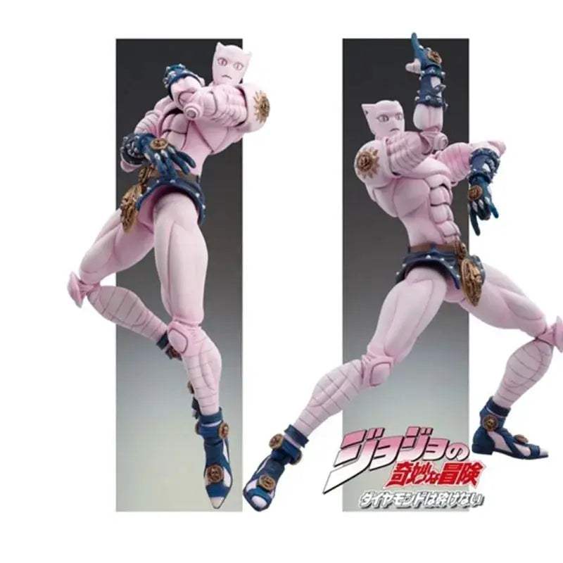 Killer Queen Poseable Action Figure Dio Yoshikage Kira Gift - ToylandEU
