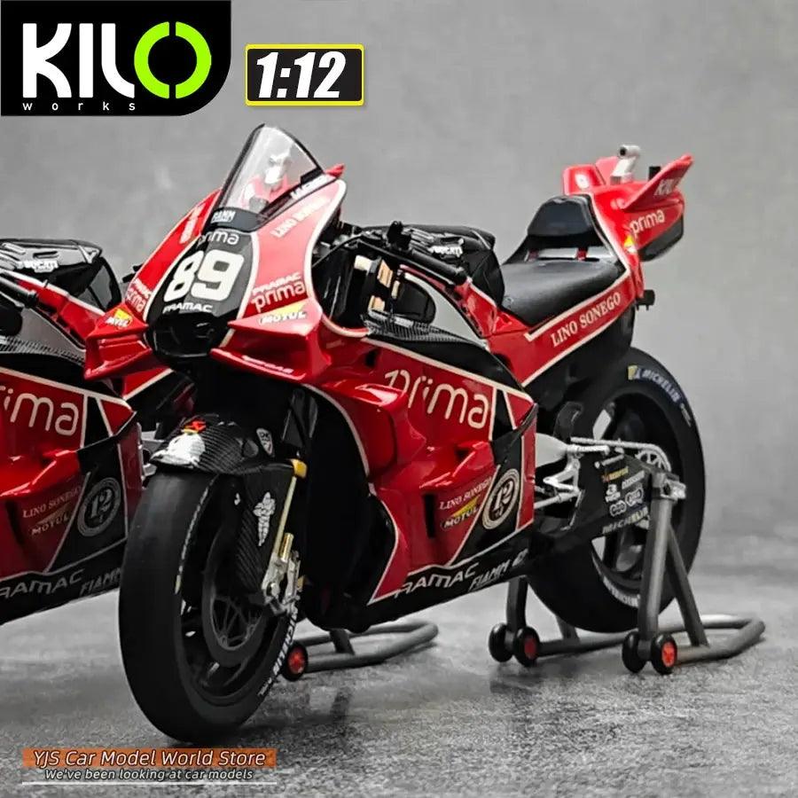  Kiloworks Diecast Motorcycle Model Premium GP23 GP24 -  ToylandEU™