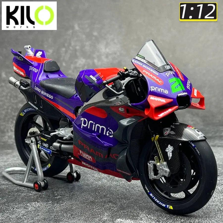  Kiloworks Diecast Motorcycle Model Premium GP23 GP24 -  ToylandEU™