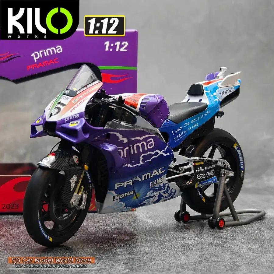  Kiloworks Diecast Motorcycle Model Premium GP23 GP24 -  ToylandEU™