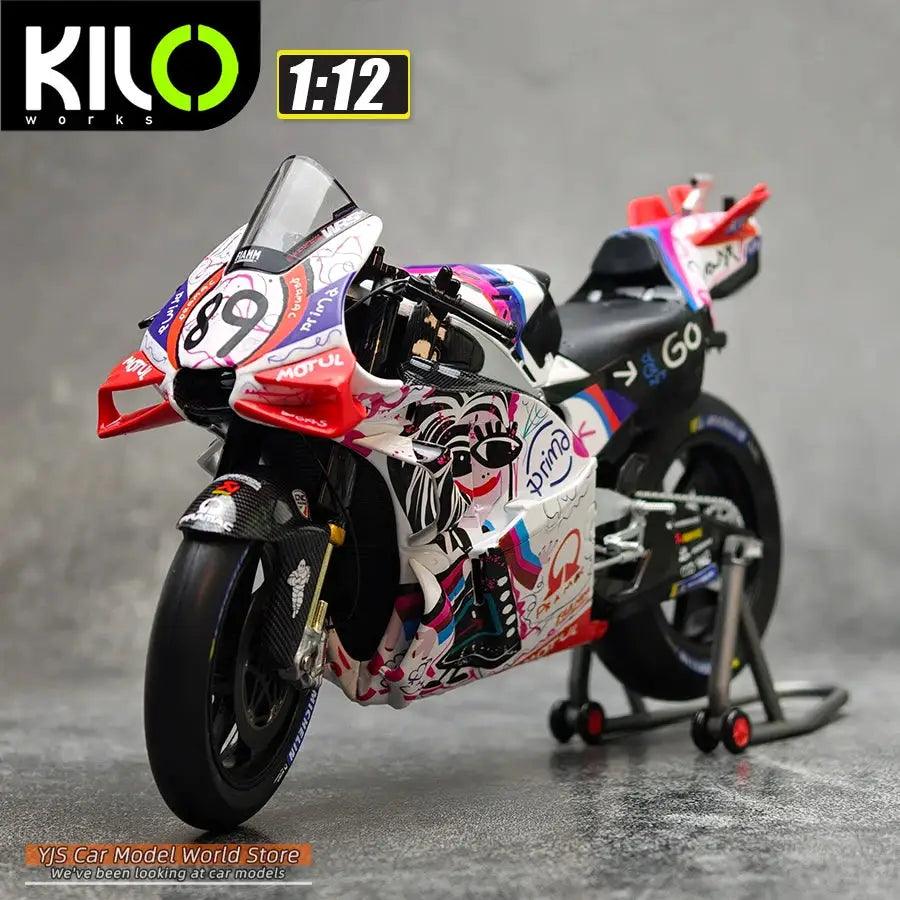  Kiloworks Diecast Motorcycle Model Premium GP23 GP24 -  ToylandEU™