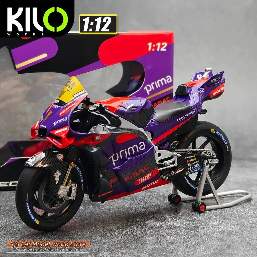 Kiloworks Diecast Motorcycle Model Premium GP23 GP24 -  ToylandEU™
