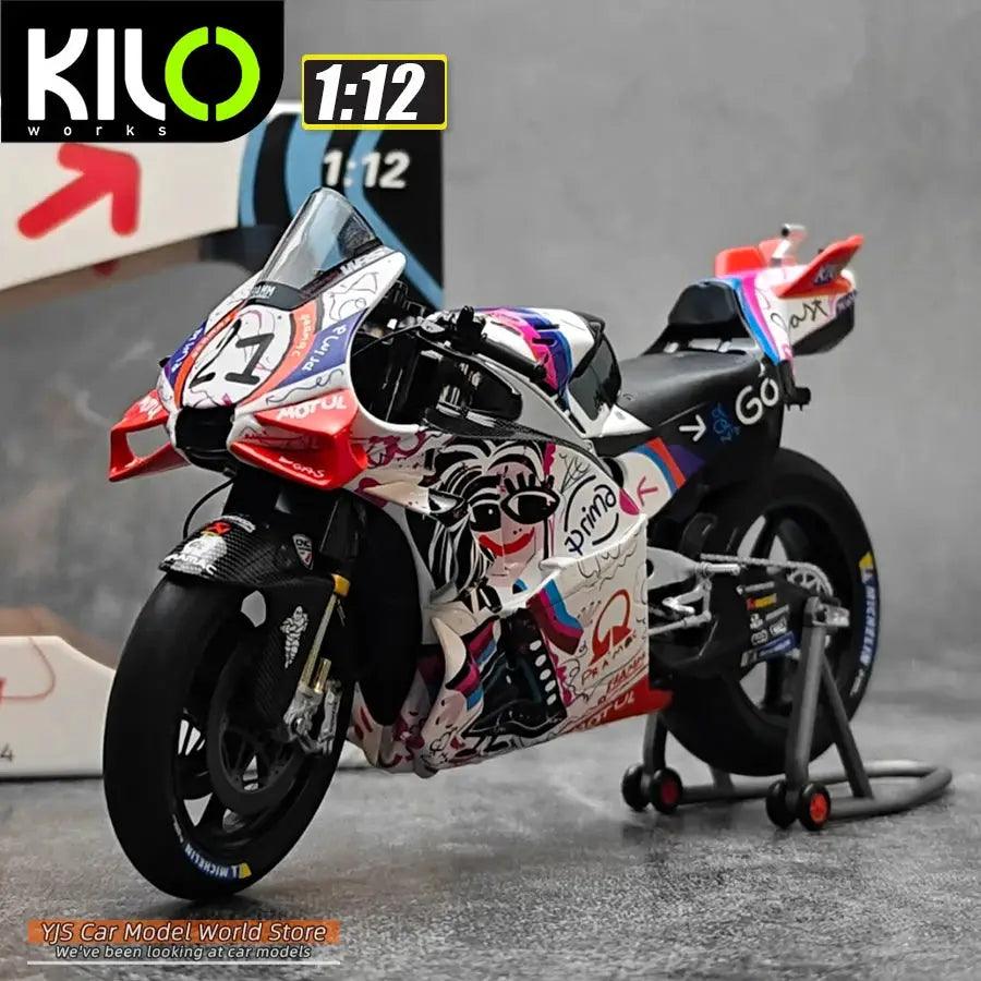  Kiloworks Diecast Motorcycle Model Premium GP23 GP24 -  ToylandEU™