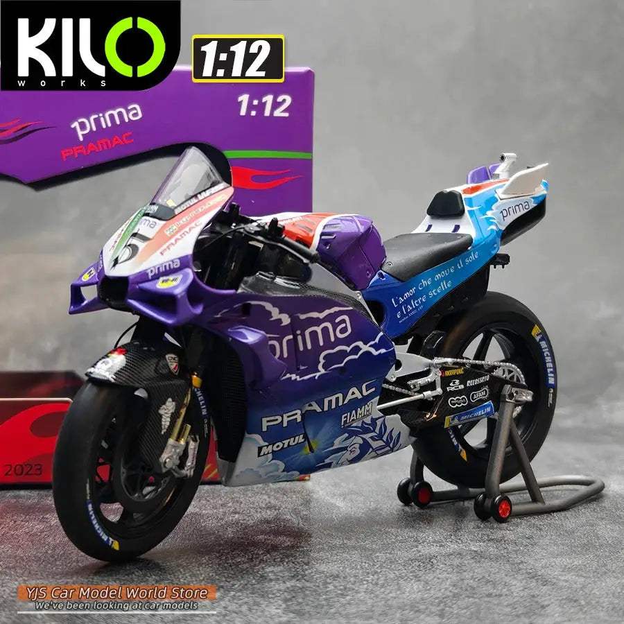  Kiloworks Diecast Motorcycle Model Premium GP23 GP24 -  ToylandEU™