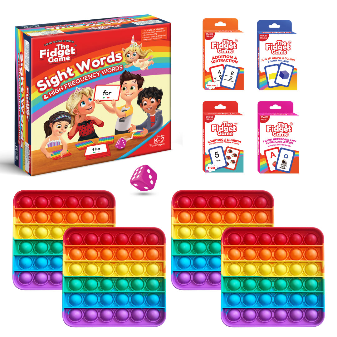  Kindergarten Bundle Five Engaging Learning Games 