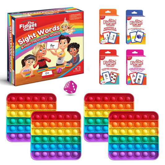  Kindergarten Bundle Five Engaging Learning Games 
