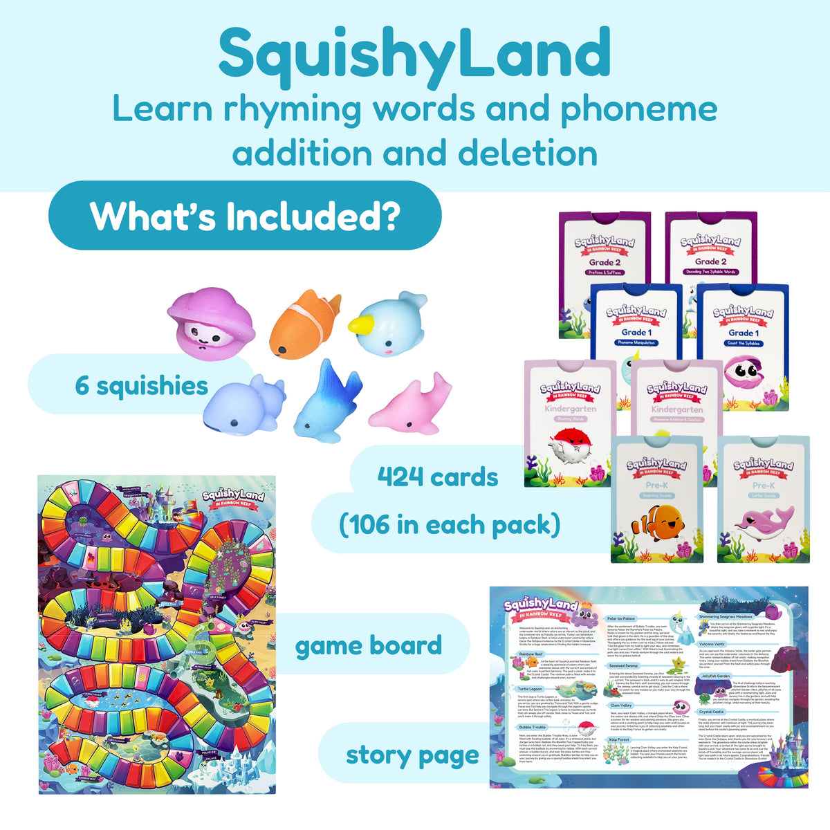Kindergarten Kit | Interactive Math Literacy | Small Group Mats | Classroom Play