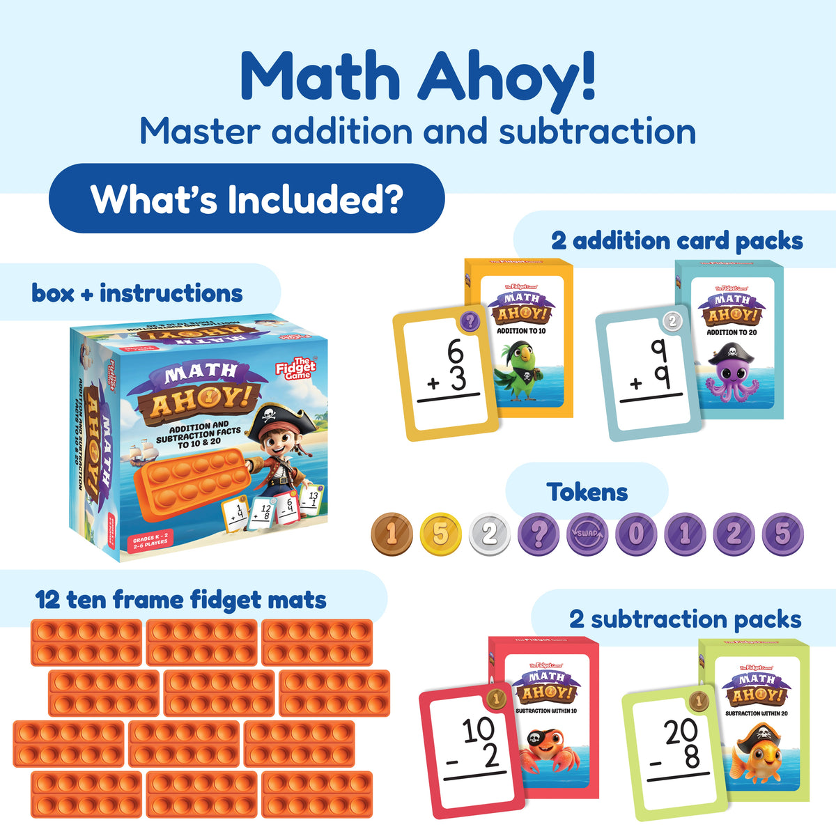 Kindergarten Kit | Interactive Math Literacy | Small Group Mats | Classroom Play