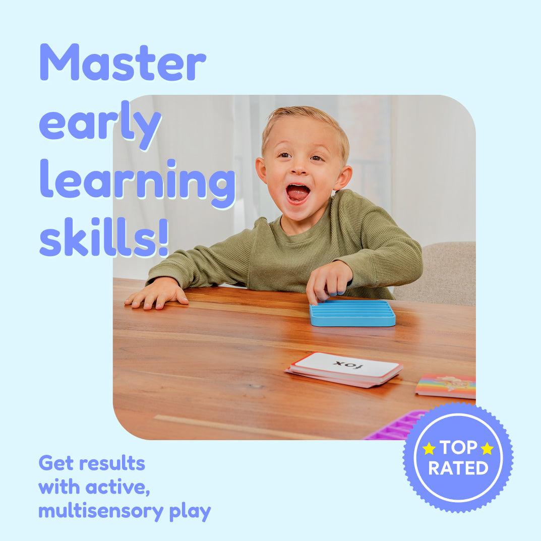 Kindergarten Learning Bundle | Hands On Reading Math Phonics Sight Word Cards