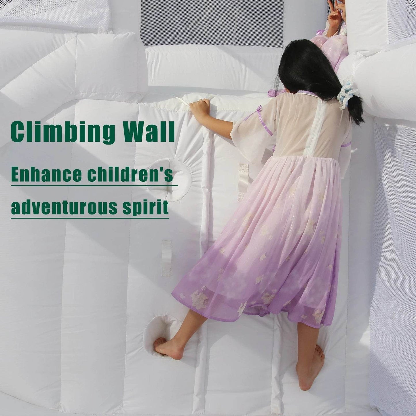 King Inflatable PVC Bounce House Water Slide Bouncy Castle - ToylandEU