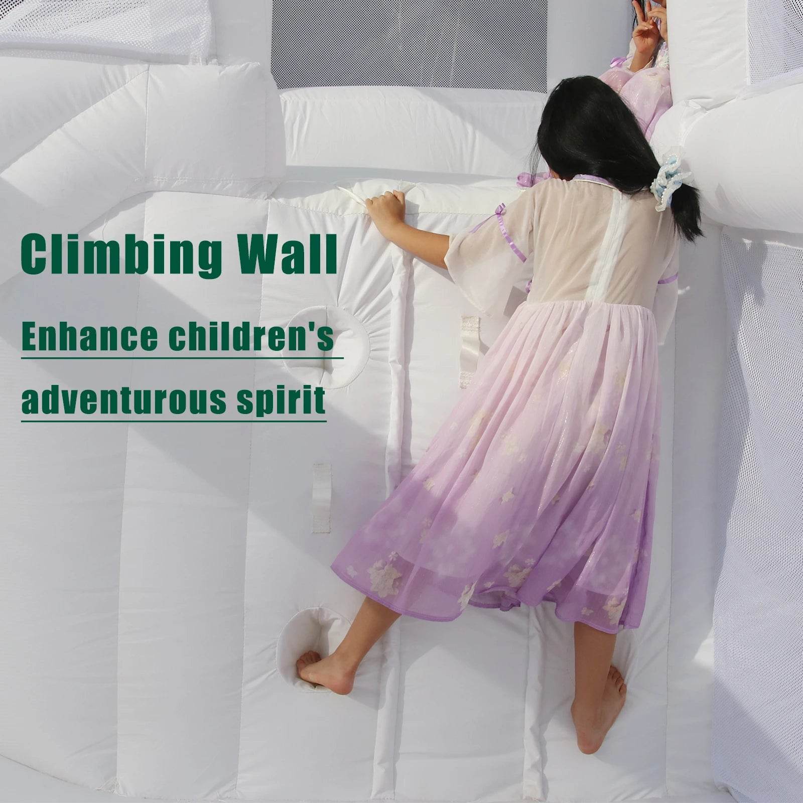 King Inflatable PVC Bounce House Water Slide Bouncy Castle - ToylandEU