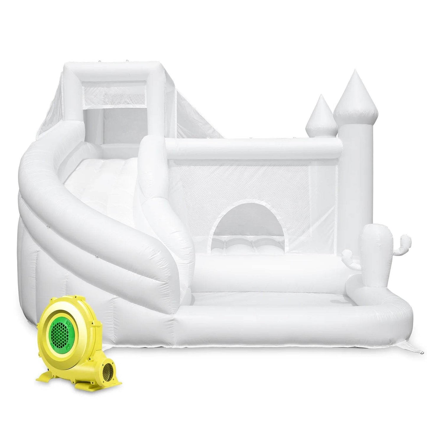 King Inflatable PVC Bounce House Water Slide Bouncy Castle - ToylandEU