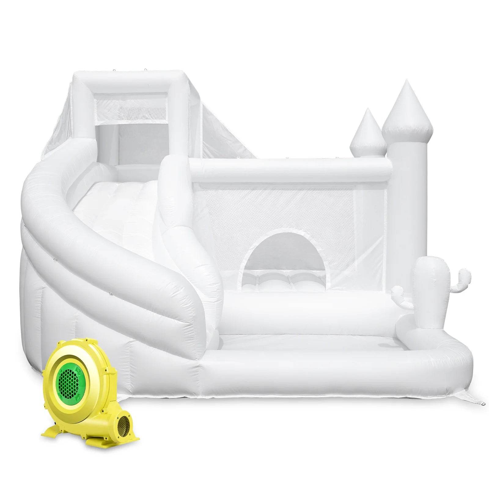 King Inflatable PVC Bounce House Water Slide Bouncy Castle - ToylandEU