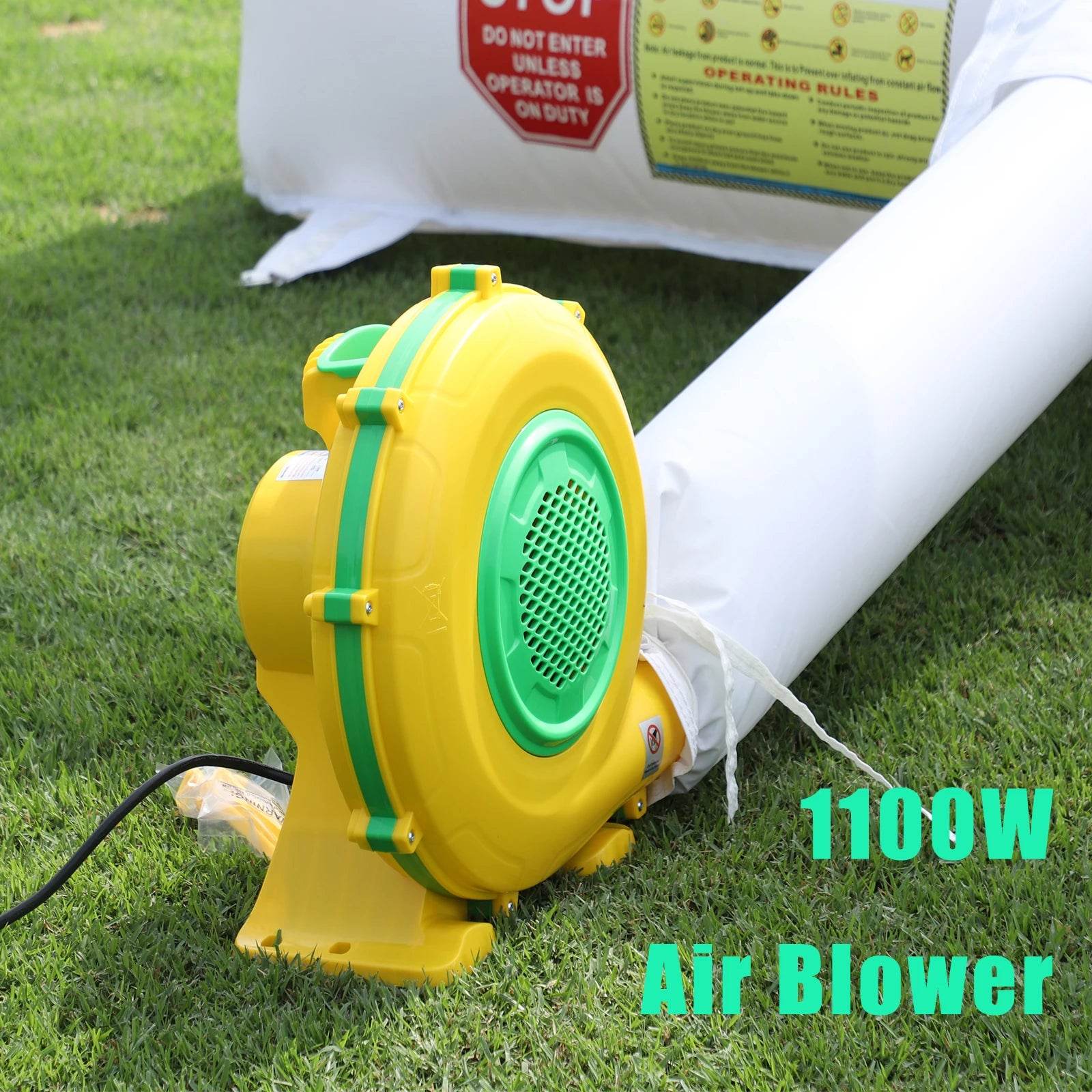 King Inflatable PVC Bounce House Water Slide Bouncy Castle - ToylandEU