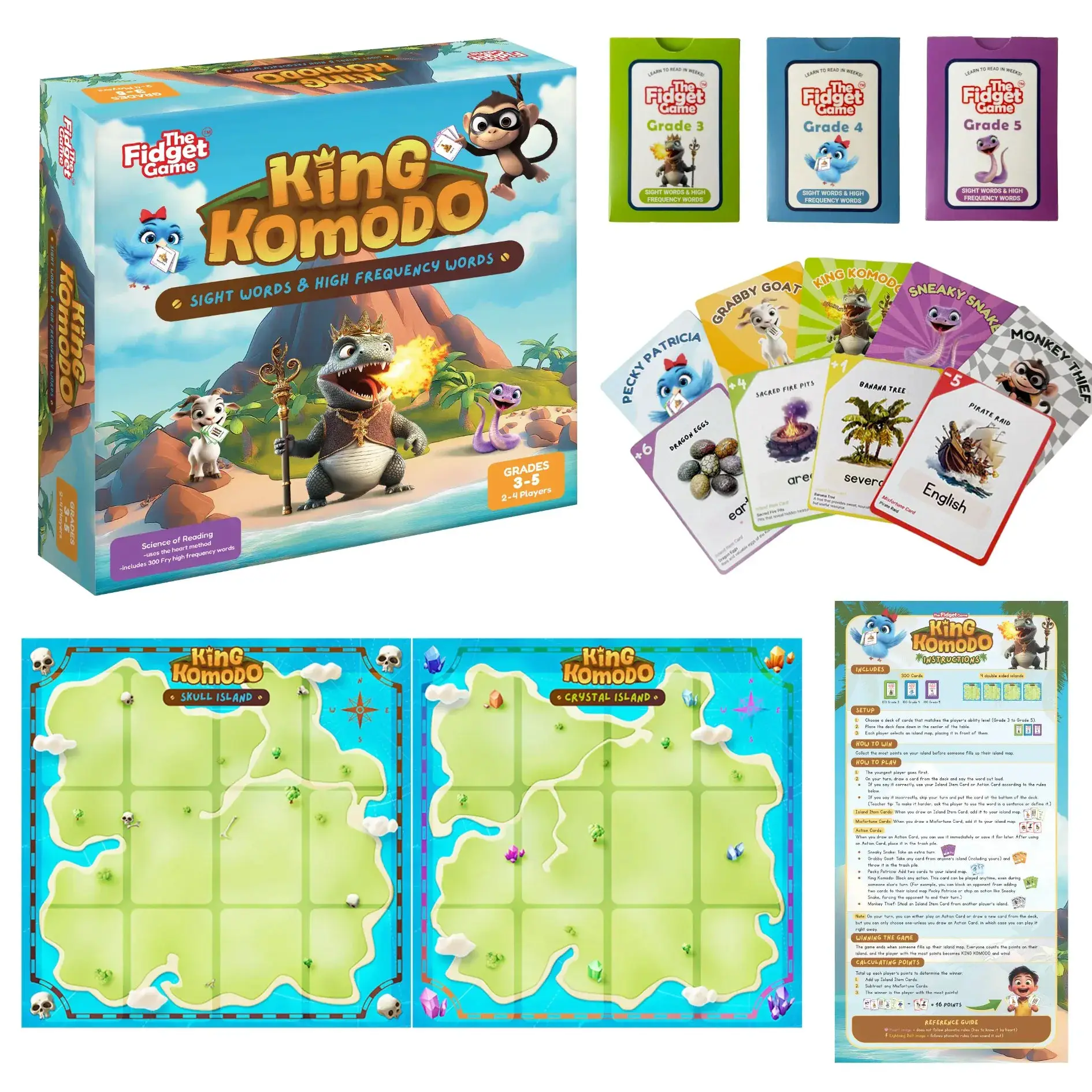 King Komodo - The Fidget Games