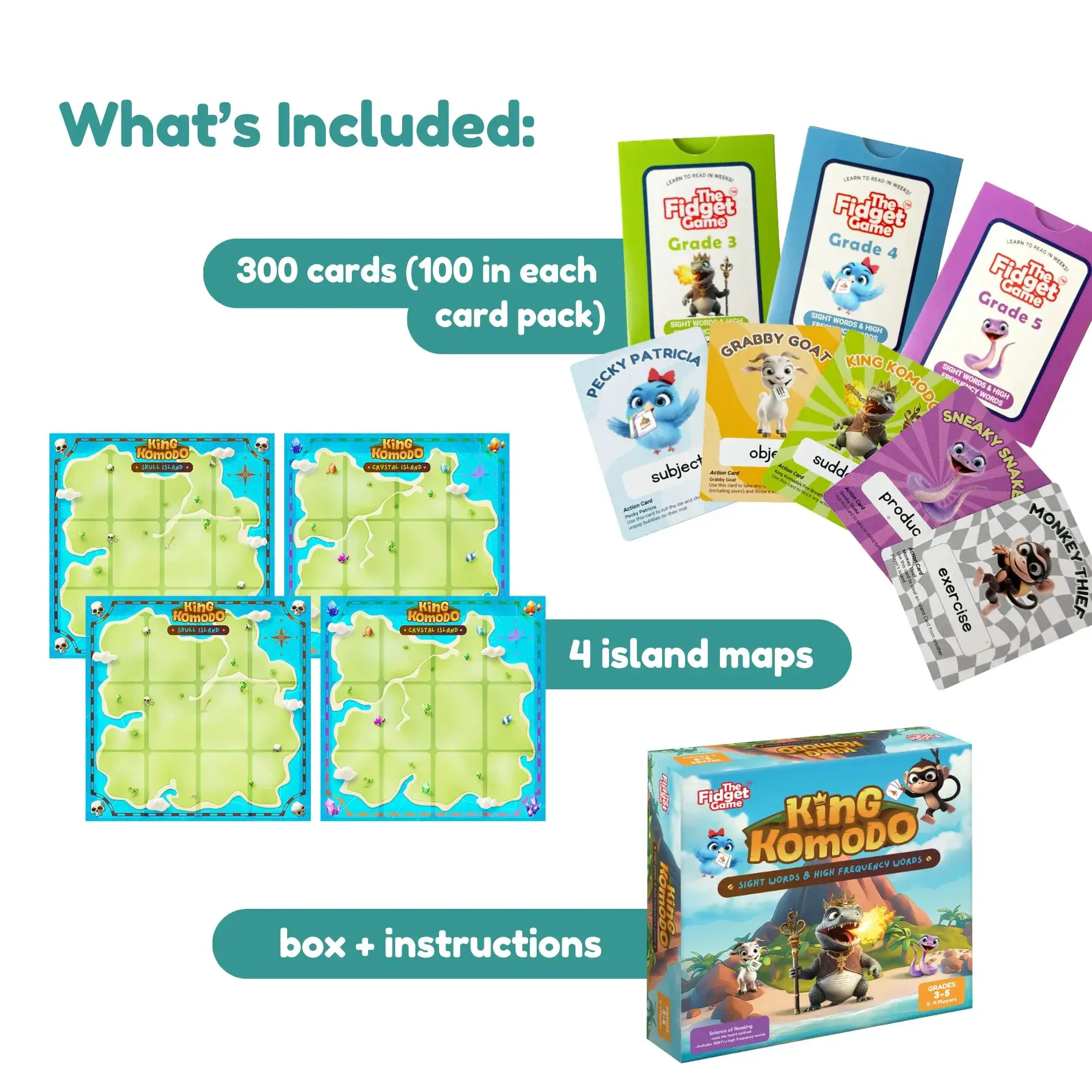 King Komodo - The Fidget Games