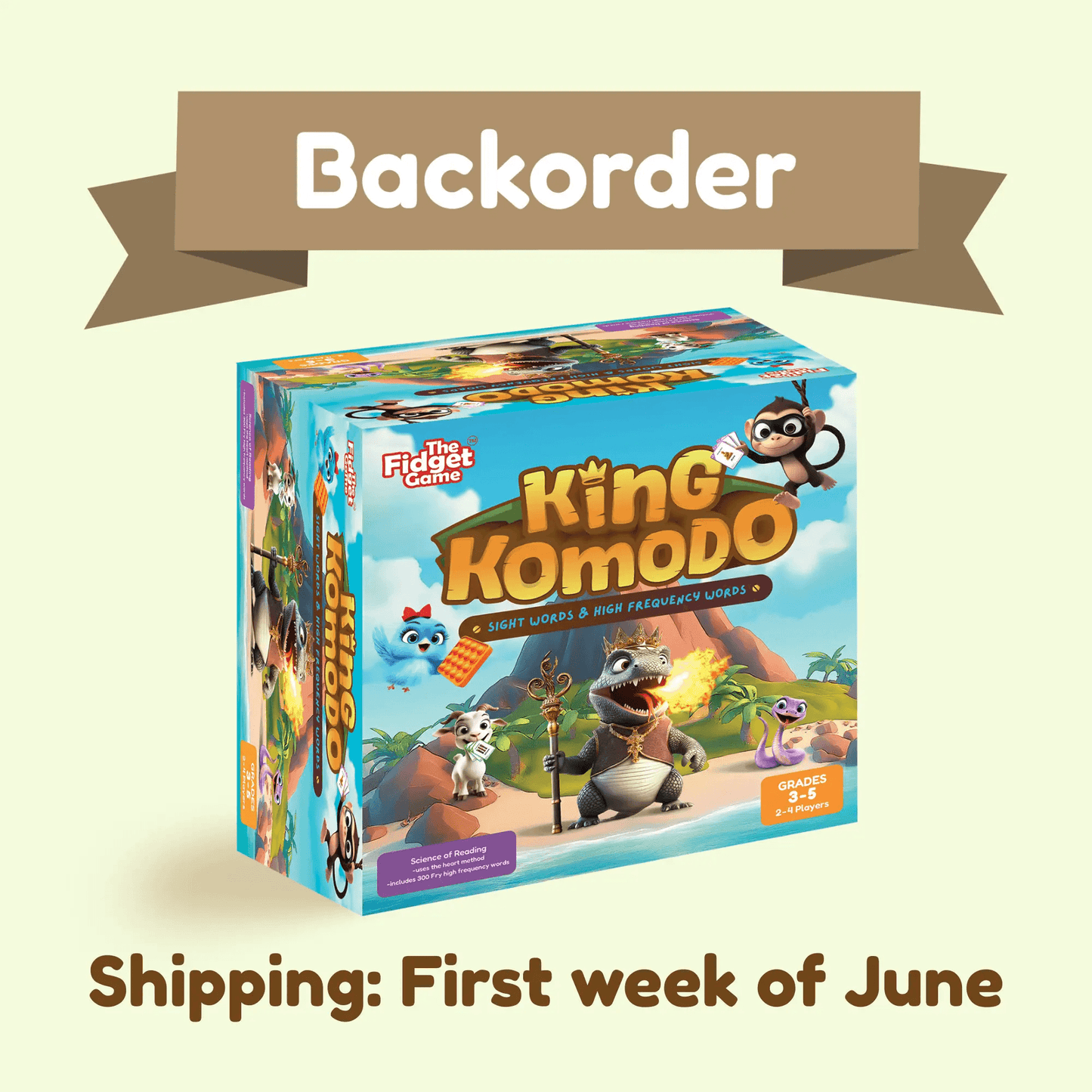 King Komodo - The Fidget Games