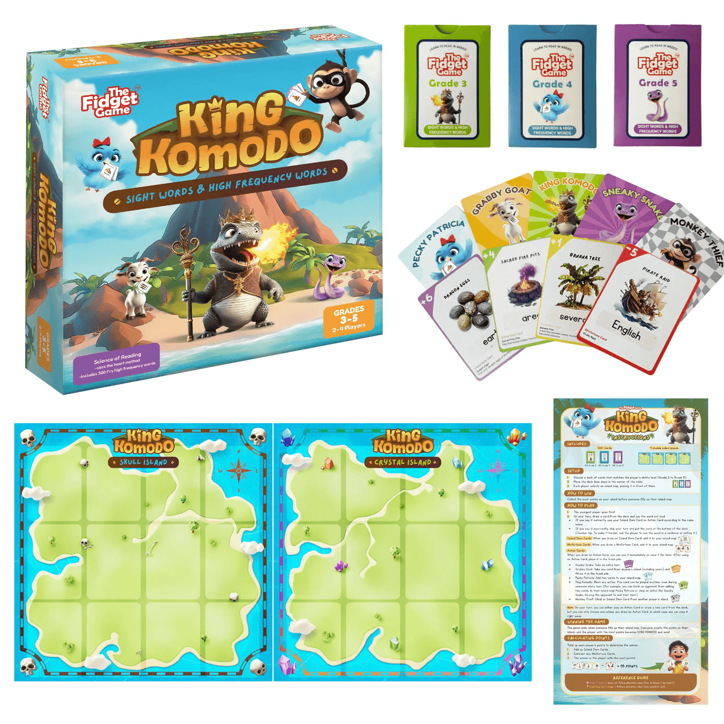 King Komodo - The Fidget Games