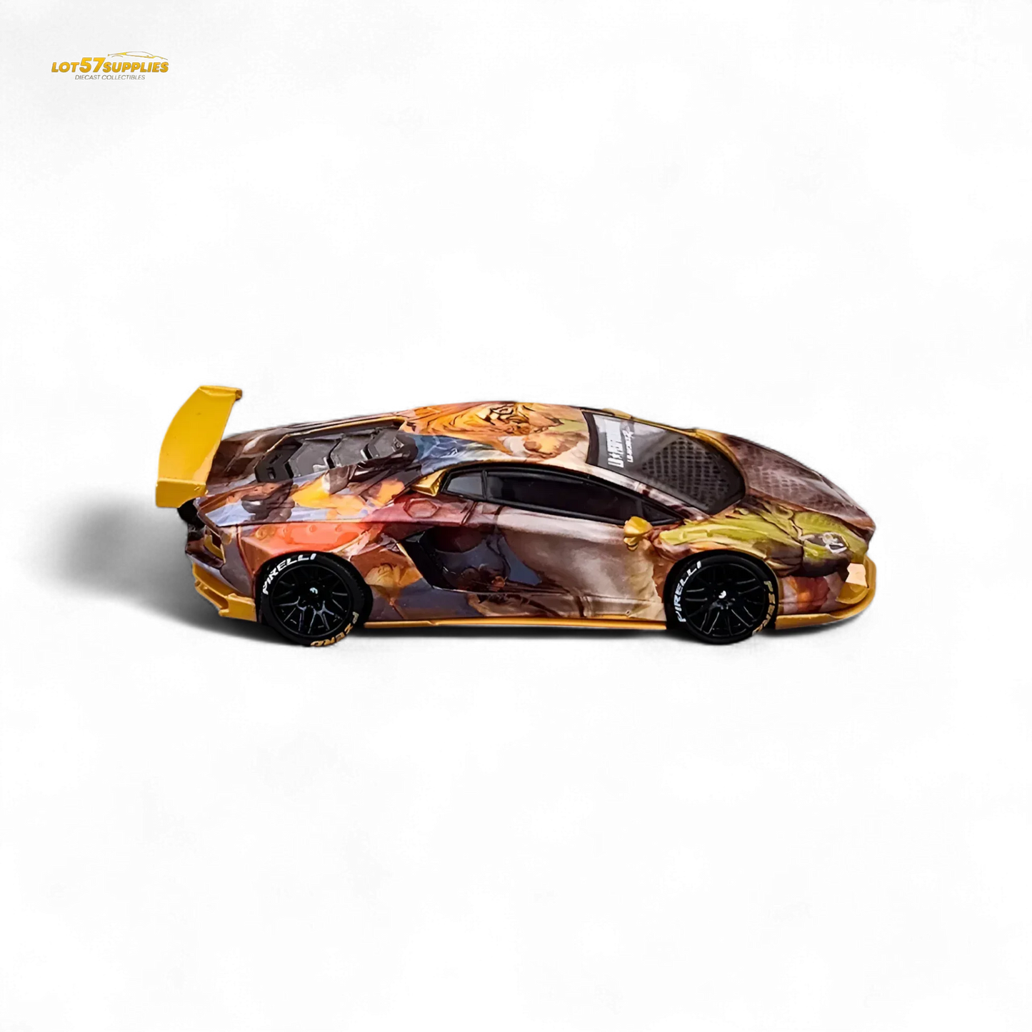 King Model Lamborghini Aventador LP700-4 LB 1.0 Tiger Racing Sports 1:64 - ToylandEU