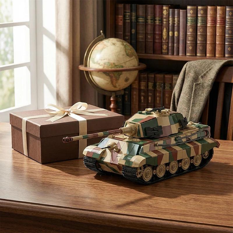  King Tiger Tank | 1780 Pcs Lego Compatible | Toylandeu™ 
