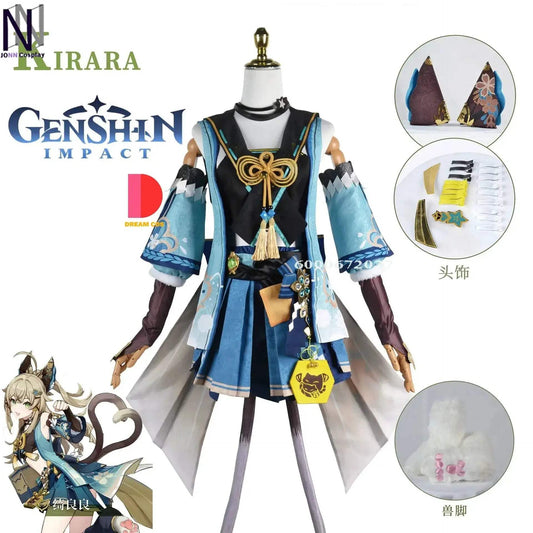 Kirara Cosplay Costume Genshin Impact Full Set Women -  ToylandEU™