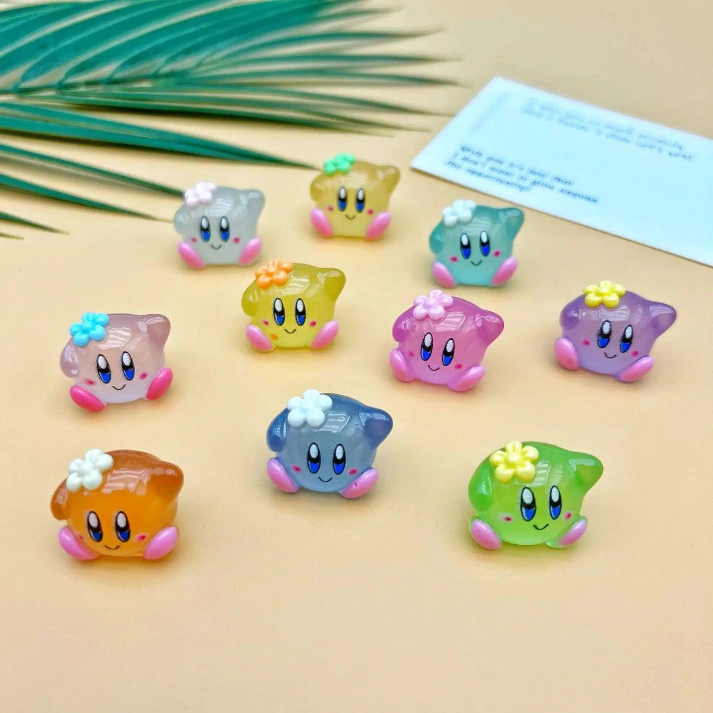  Kirby Action Figures Luminous Star Resin Keychains -  ToylandEU™