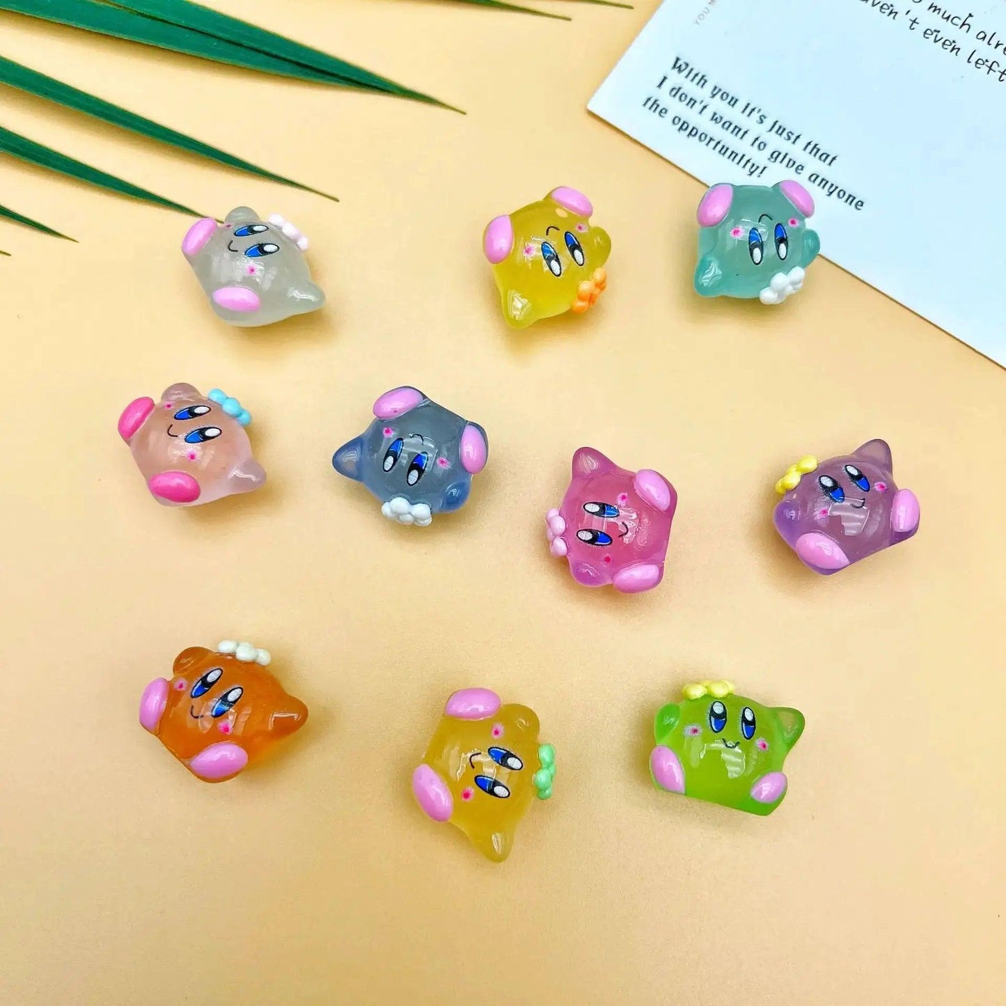  Kirby Action Figures Luminous Star Resin Keychains -  ToylandEU™