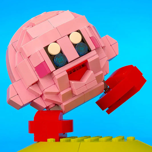 Custom LEGO Kirby Figure by Master Builder Tyler Clites - ToylandEU