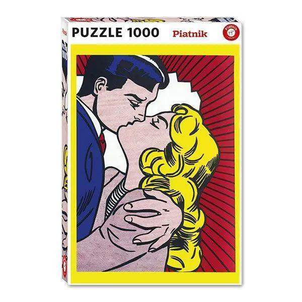 Kiss III by Lichtenstein 1000 Piece Jigsaw Puzzle Piatnik - ToylandEU