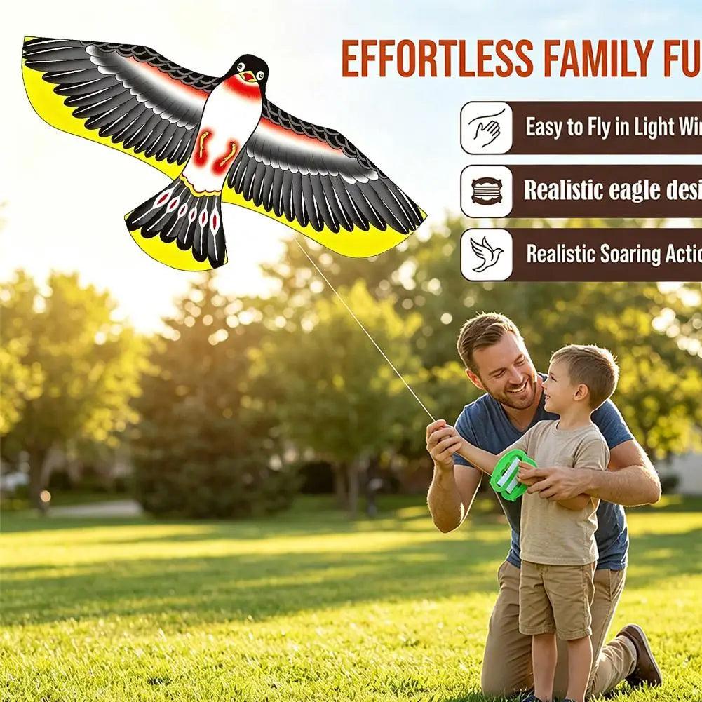 Kite | 1.1m Eagle Kite 30m Line | Toylandeu™