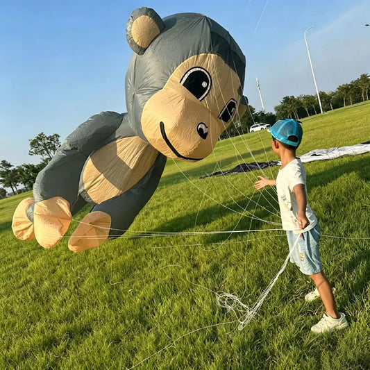  Kite | 3.5m Cheering Monkey Design | Toylandeu™ 