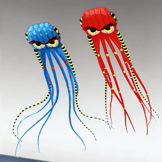 Kite 8m Octopus Power Kite|Multicolor Nylon|Toylandeu™ 
