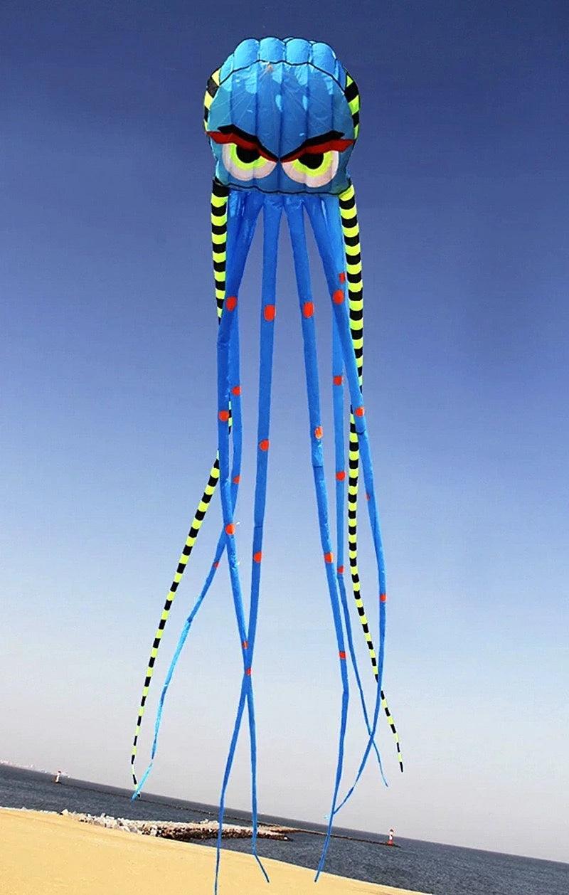  Kite 8m Octopus Power Kite|Multicolor Nylon|Toylandeu™ 