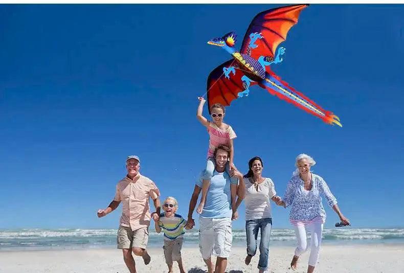  New High Quality Classical Dragon Kite 140cm x 120cm -  ToylandEU™
