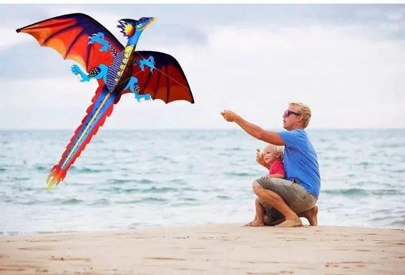  New High Quality Classical Dragon Kite 140cm x 120cm -  ToylandEU™