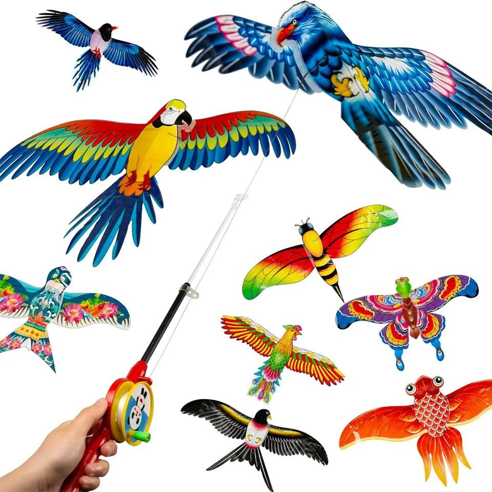  Kite Foldable Kids Outdoor | Animal Shapes | Toylandeu™ 