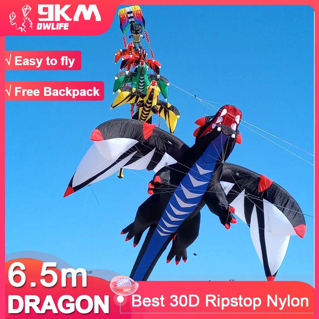  Kite Line | 6.5m Dragon Kite Line | Toylandeu™ 