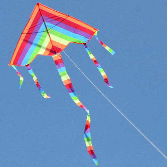  Kite | Nylon Triangle Rainbow | Toylandeu™ 