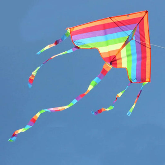  Kite | Nylon Triangle Rainbow | Toylandeu™ 