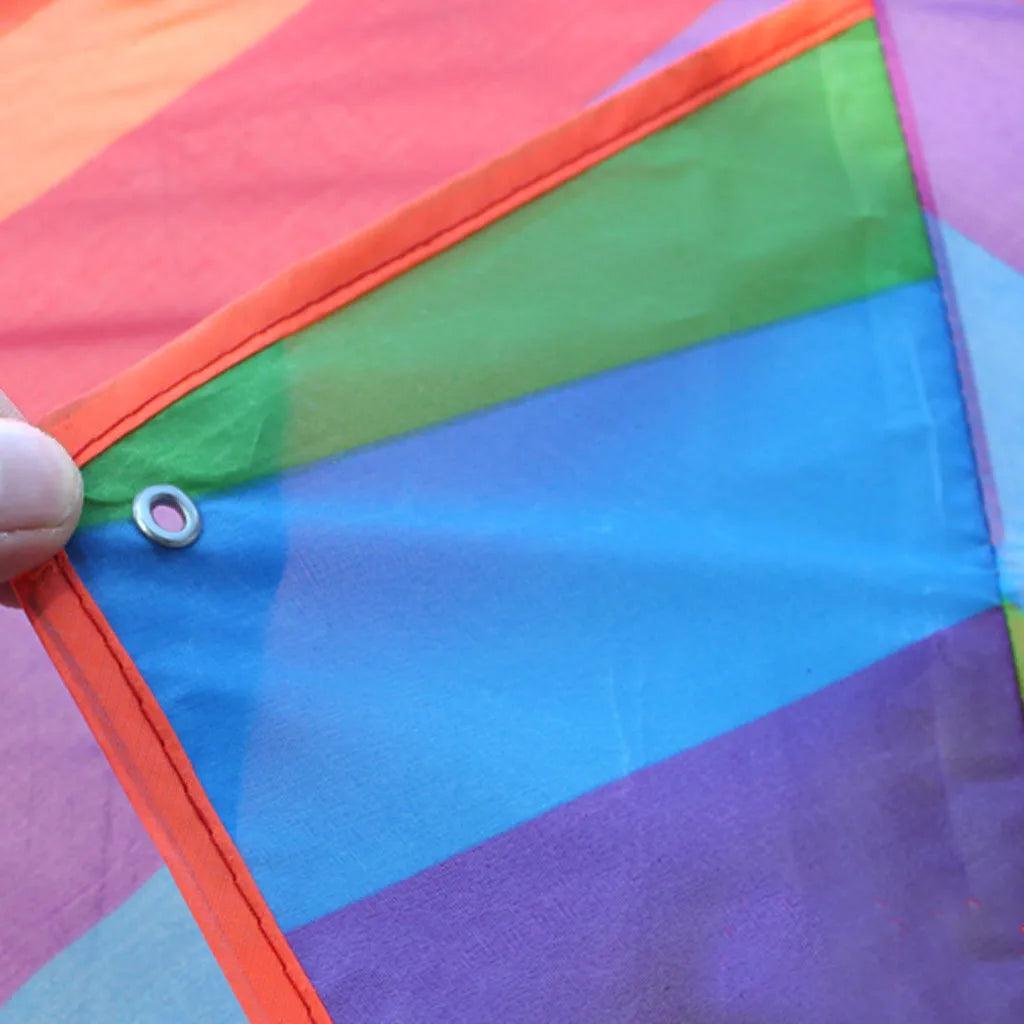  Kite | Nylon Triangle Rainbow | Toylandeu™ 