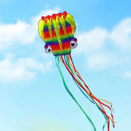  Kite | Octopus 3D Design with 100m Line | Toylandeu™ 