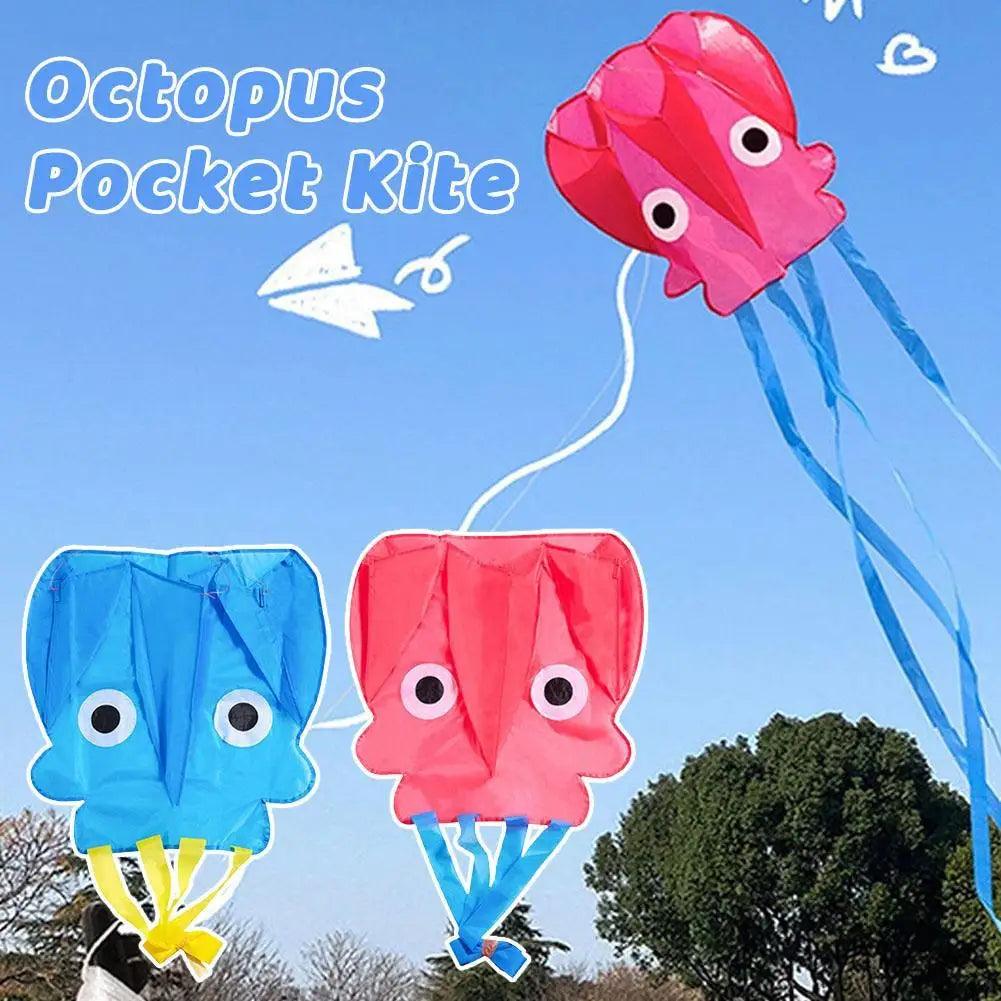  Kite | Octopus Shape 100 Inch Handle Line | Toylandeu™ 