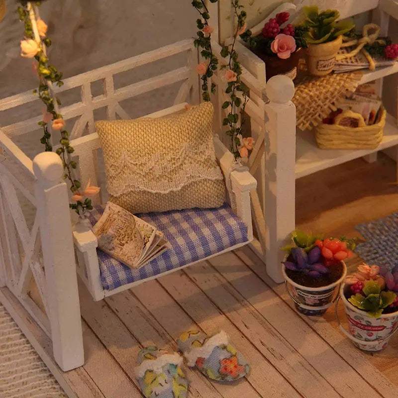  Kitten Doll House 3D Puzzle Wooden DIY Decor Kit -  ToylandEU™