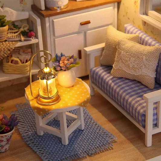  Kitten Doll House 3D Puzzle Wooden DIY Decor Kit -  ToylandEU™
